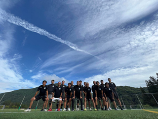 台東区サッカー連盟会長