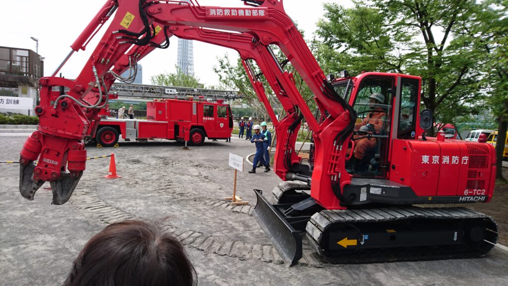 台東区・第六消防方面水防訓練