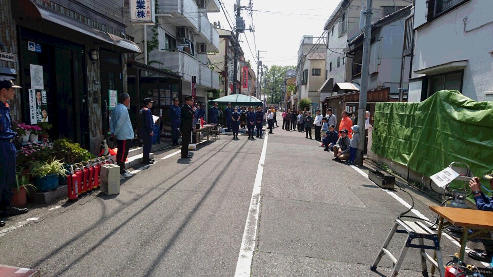 炊き出し訓練/防災訓練