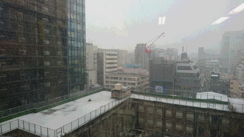 一面、銀世界！