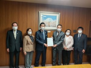 緊急要望書提出