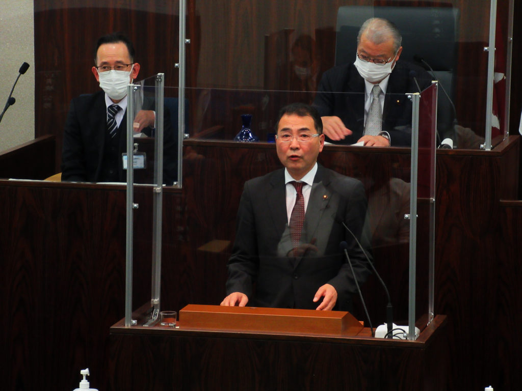 小坂義久「令和3年第1回定例会　代表質問」