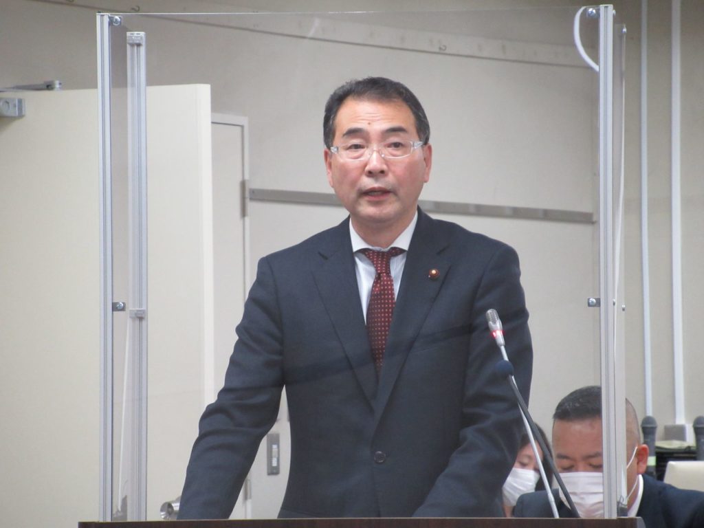 小坂義久「令和3年決算特別委員会　総括質問」