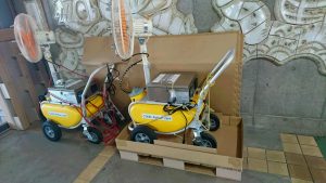 台東区避難所を視察しました。