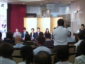 たいとう観光大使任命式に参加