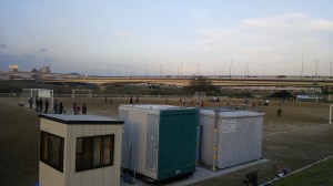 週末の行事に参加して