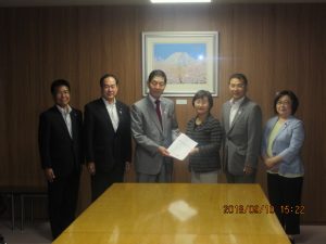 2019年度予算要望書提出