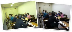 竹谷参院議員との懇談会