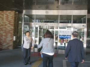 会派視察終えて